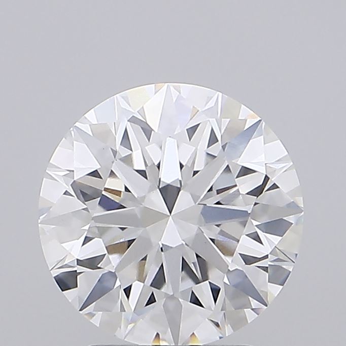 2.66ct Round, E VVS2 — IGI