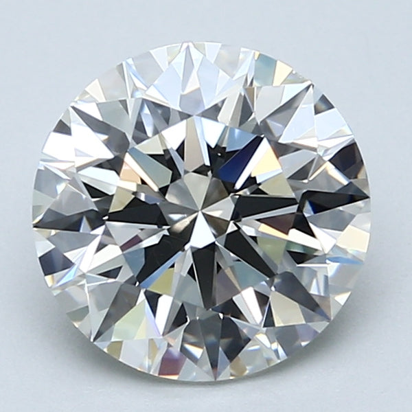 2.59ct Round, H VVS2 — GIA