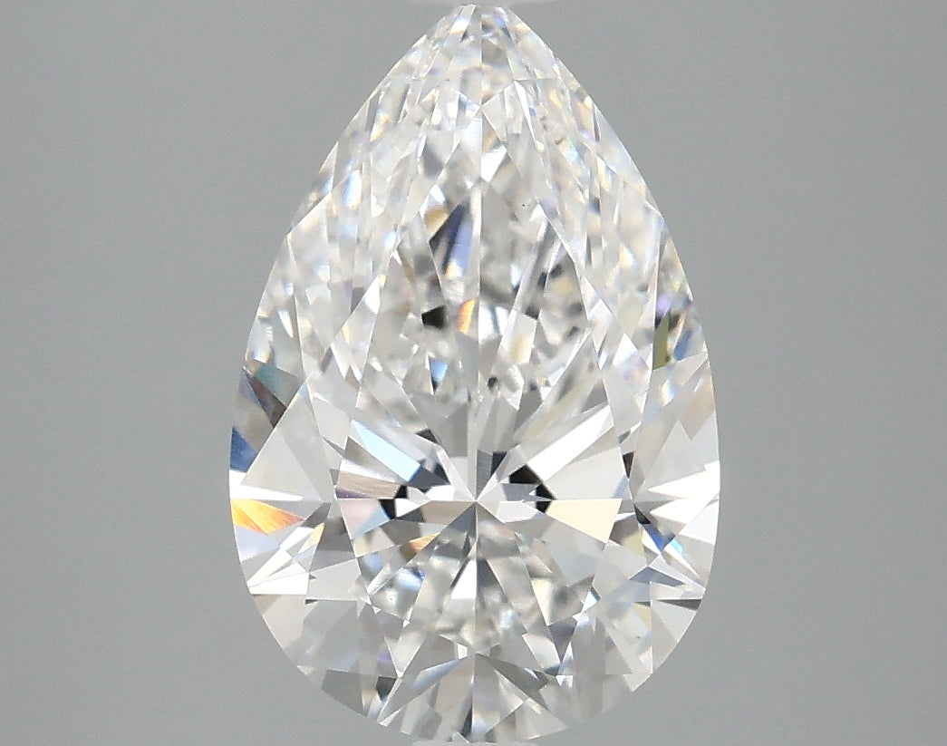 3.06ct Pear, E VS1 — IGI