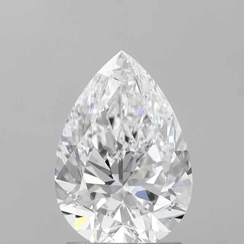 2.0ct Pear Lab-Grown Diamond — D VVS1, IGI Certified