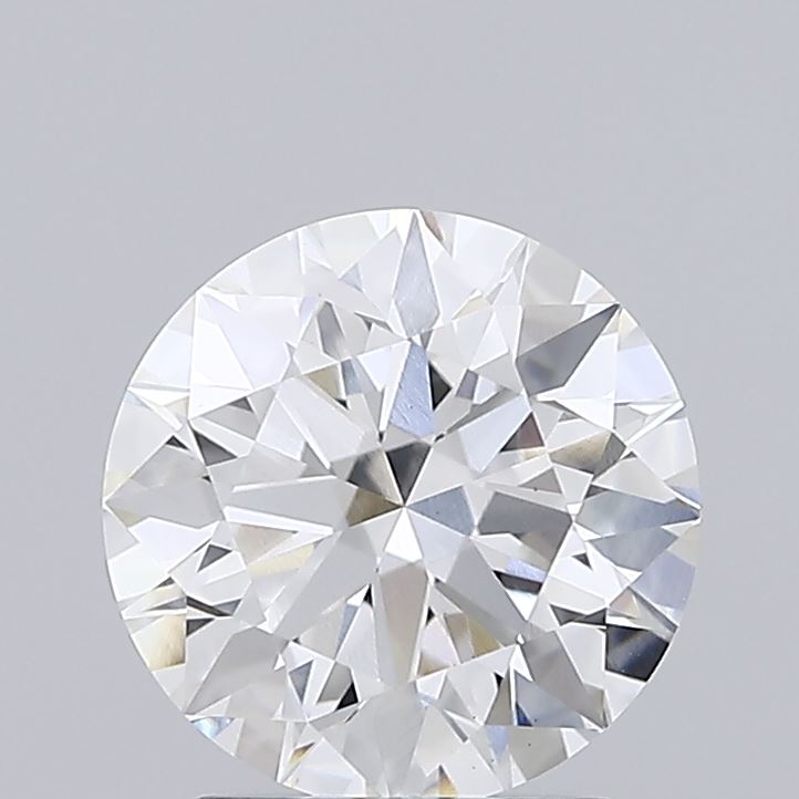2.04ct Round, E VVS2 — IGI