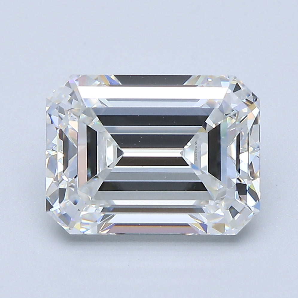 3.68ct EMERALD, F VS1 — GIA — Laura Milman New York