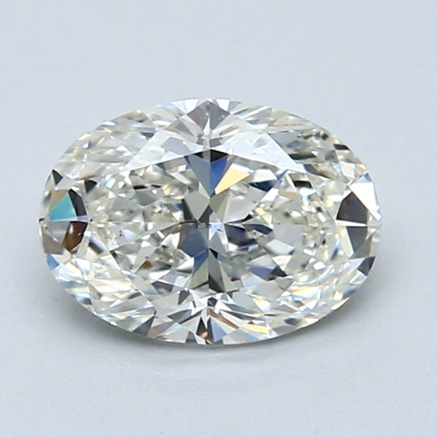 1.3ct Oval Natural Diamond — I SI1, GIA Certified