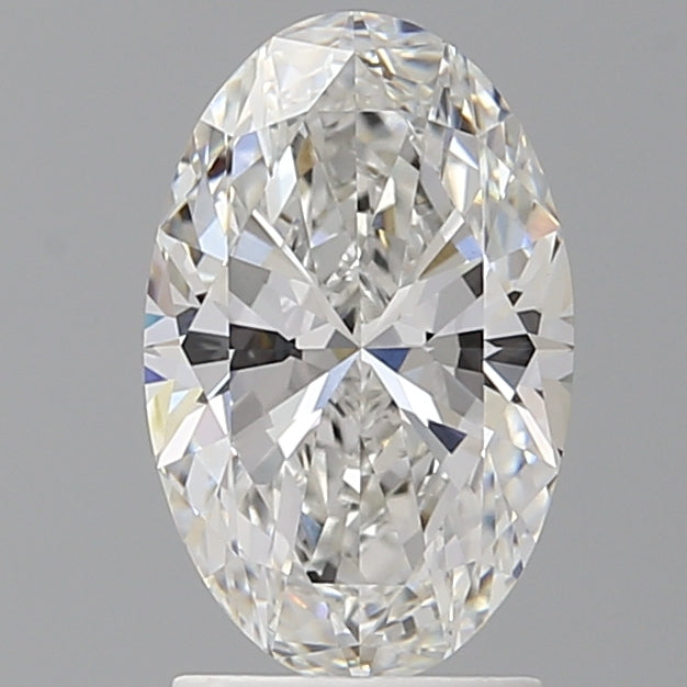 2.04ct Oval Lab-Grown Diamond — F VVS2, IGI Certified