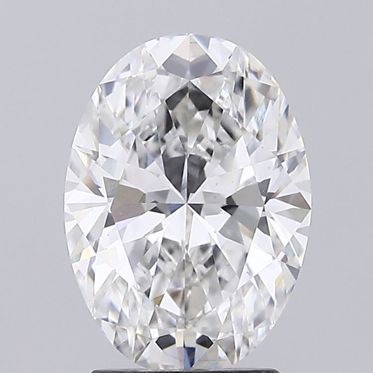 2.6ct Oval, F VVS2 — IGI