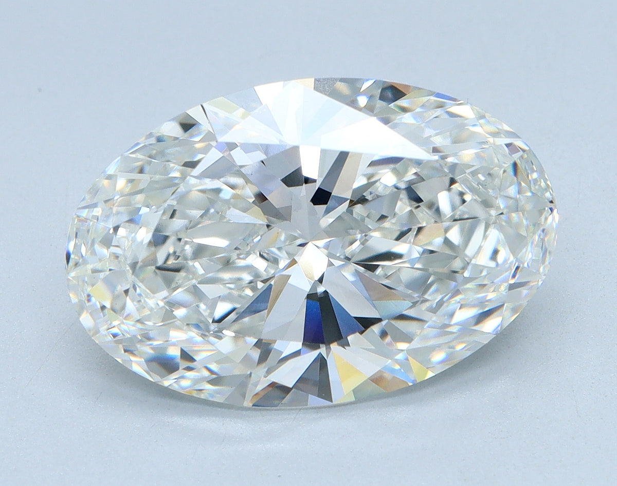 5.04ct Oval, F VS1 — IGI