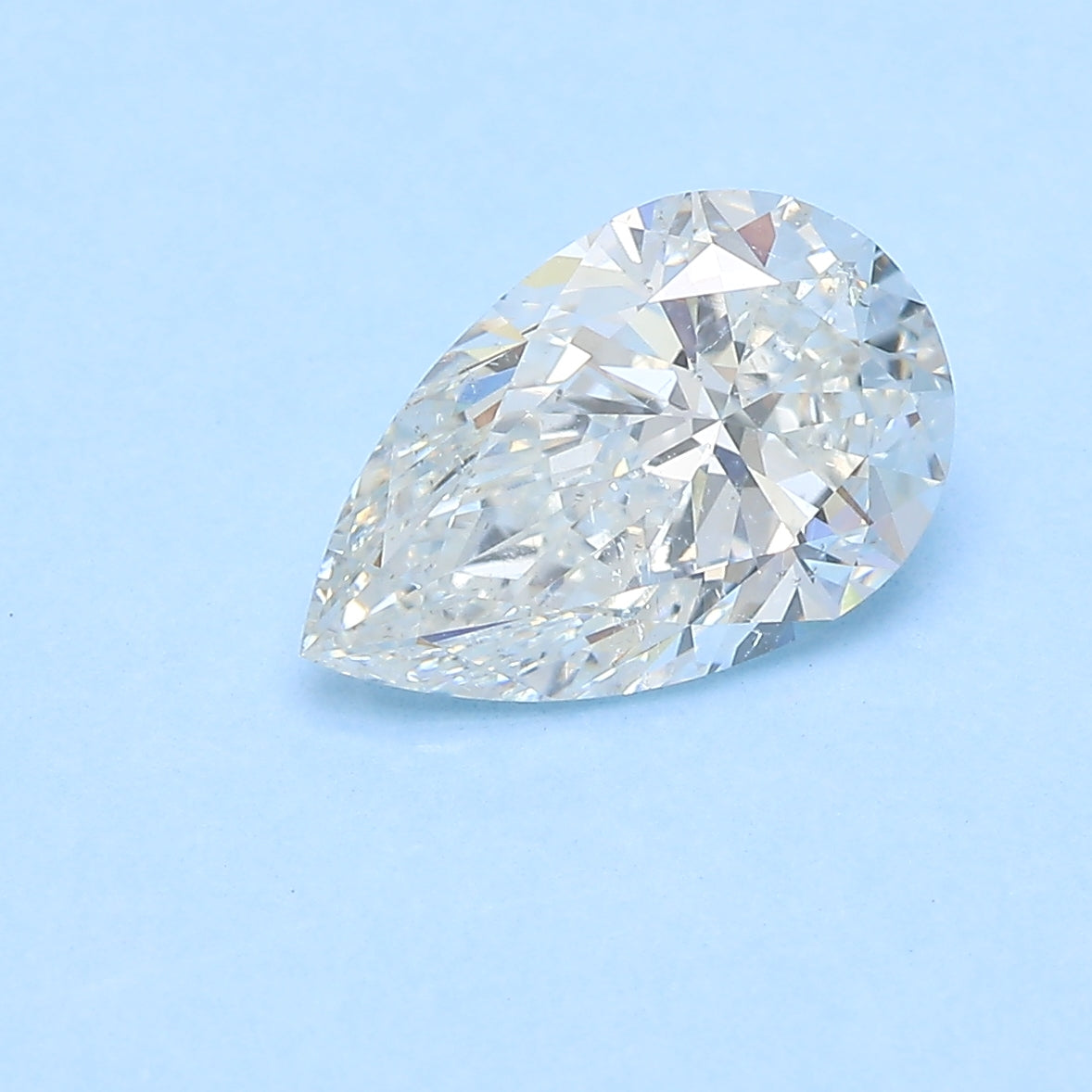 2.03ct Pear Natural Diamond — G SI2, GIA Certified