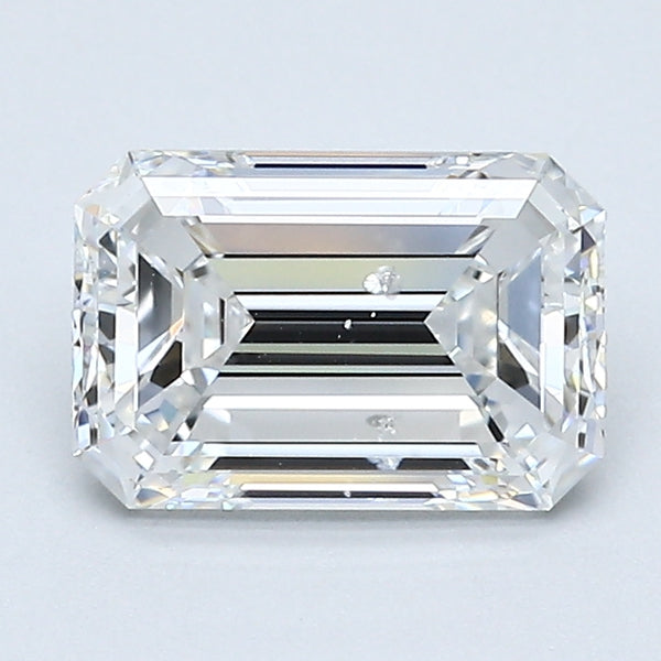 1.59ct EMERALD, E SI2 — GIA