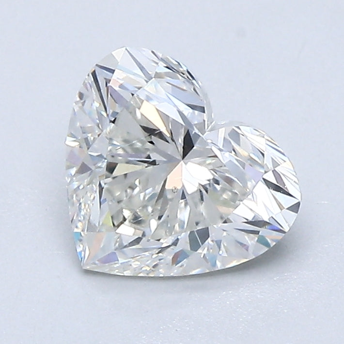 1.2ct Heart Natural Diamond — H VS2, GIA Certified