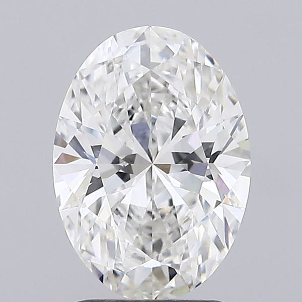2.4ct Oval, F VVS2 — IGI