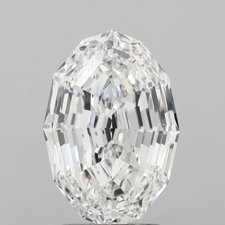 3.02ct Step Oval, E VVS2 — IGI