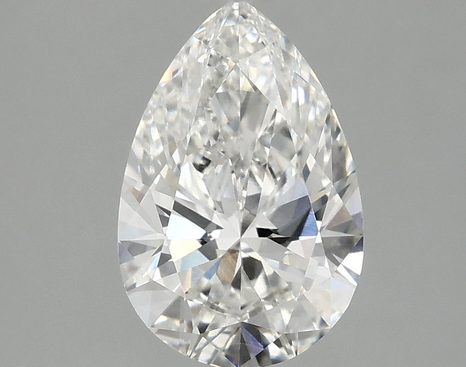 2.0ct Pear, F VVS1 — IGI