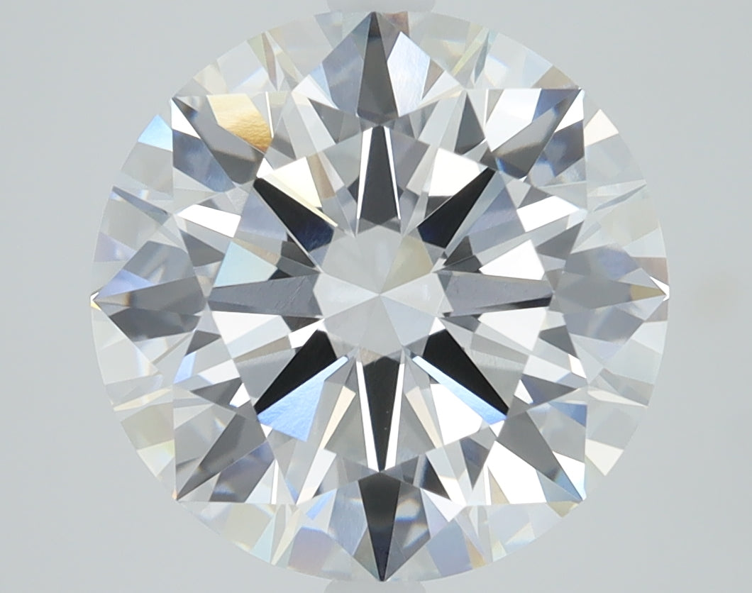 4.38ct Round, E VVS2 — GIA