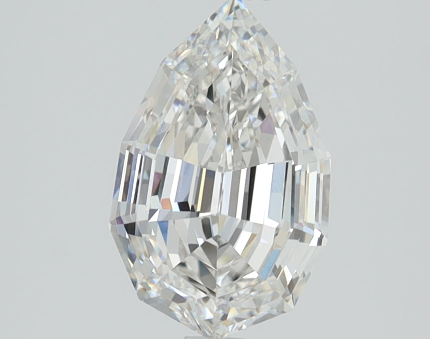 1.52ct Pear Step Lab-Grown Diamond — F VVS2, IGI Certified