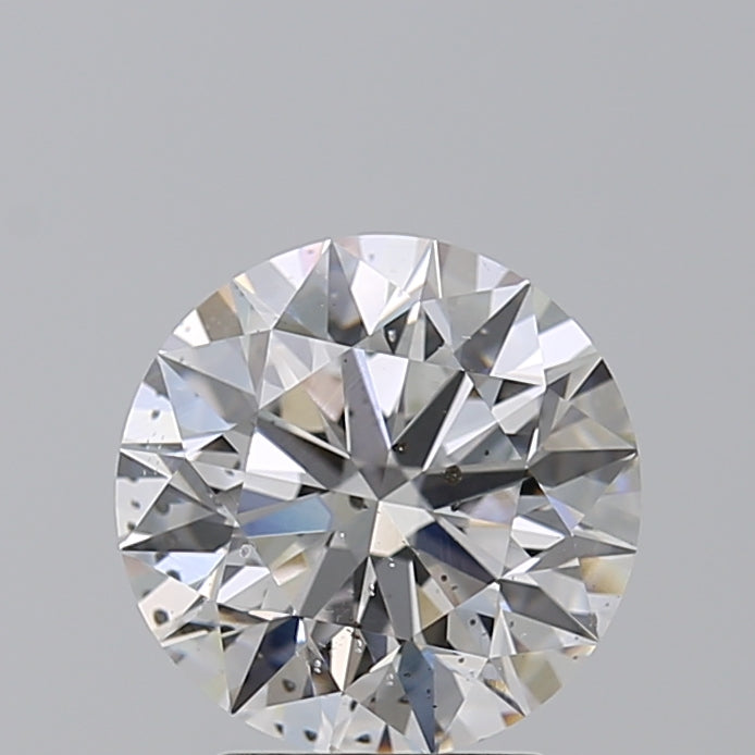 2.7ct Round Natural Diamond — F SI2, GIA Certified