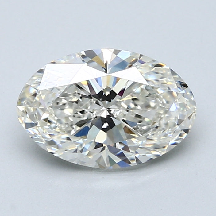 2.01ct Oval Natural Diamond — J VS1, GIA Certified