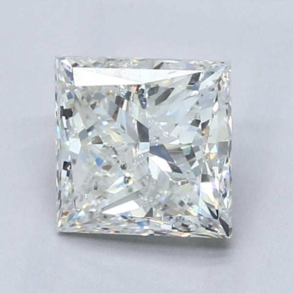 1.7ct PRINCESS, H SI2 — GIA