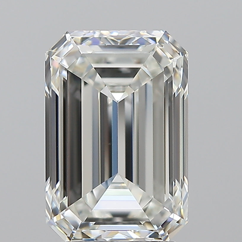 3.02ct Emerald Natural Diamond — H VS1, GIA Certified