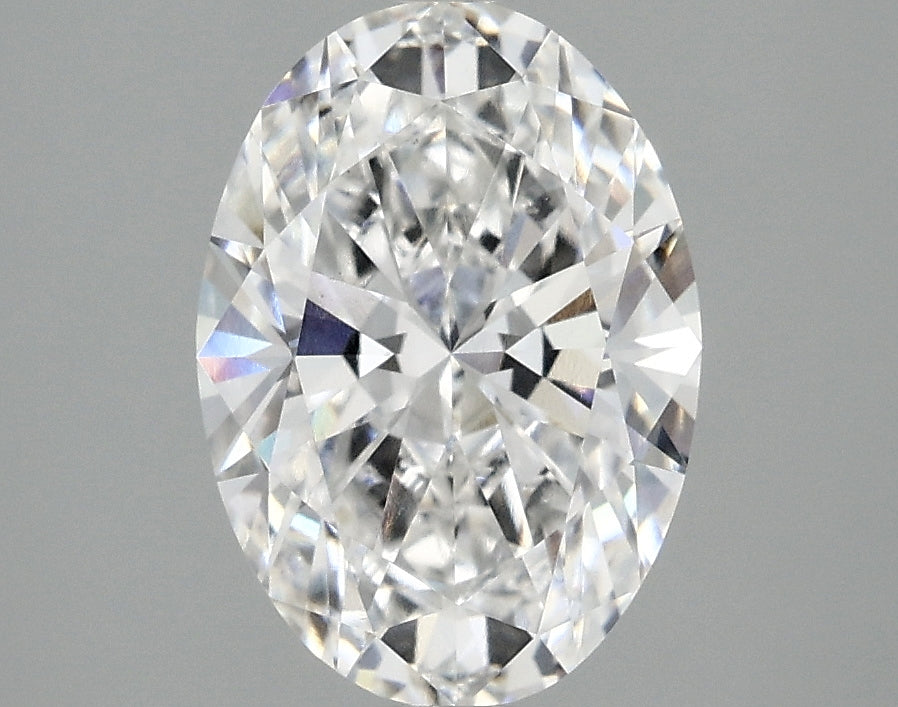 2.21ct Oval, D VS1 — IGI