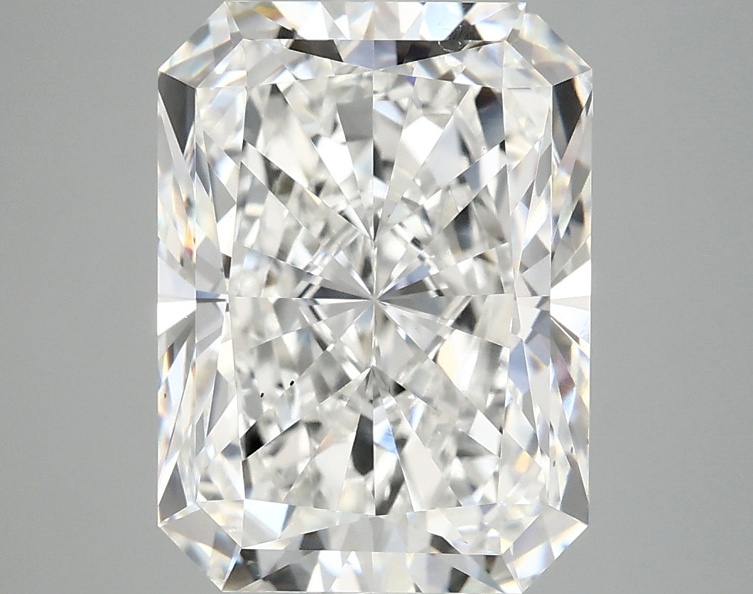 6.18ct Radiant, F VS2 — IGI