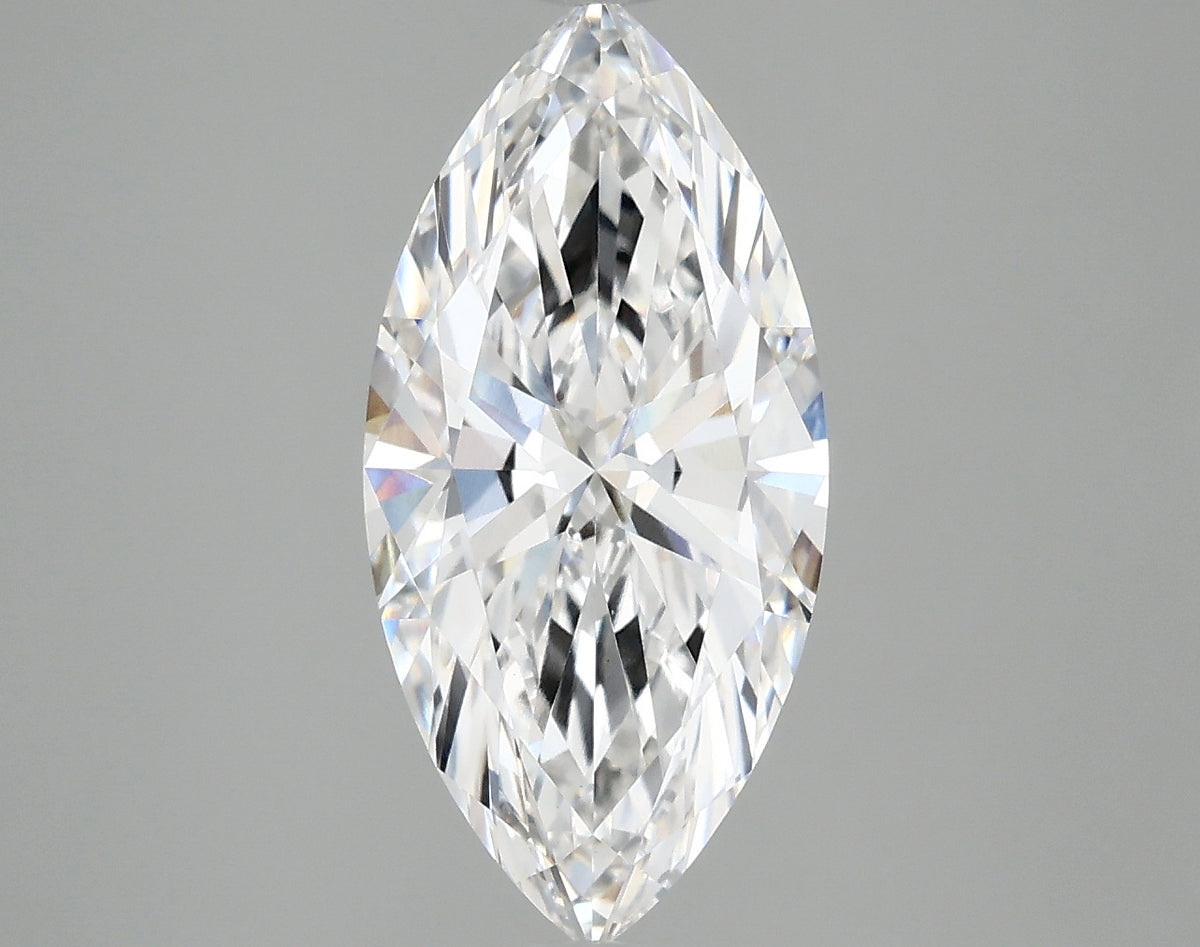 2.99ct Marquise Lab-Grown Diamond — D VVS2, IGI Certified