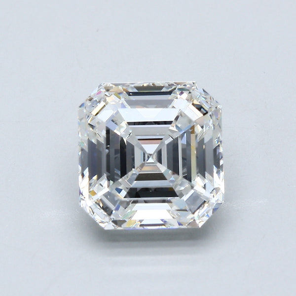 5.2ct ASSCHER, G VS2 — GIA