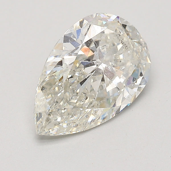2.51ct Pear Natural Diamond — I SI2, GIA Certified