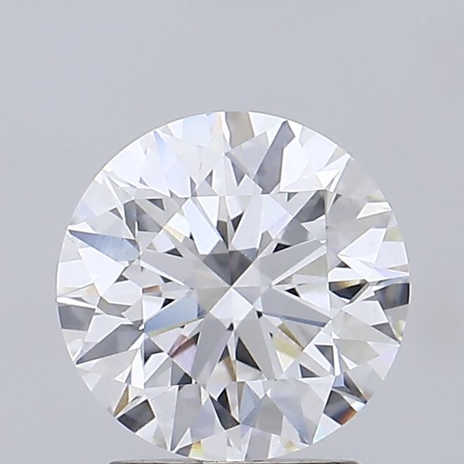 2.2ct Round, F VVS2 — IGI