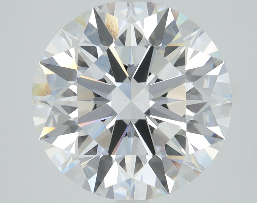 4.36ct Round, E VVS1 — GIA