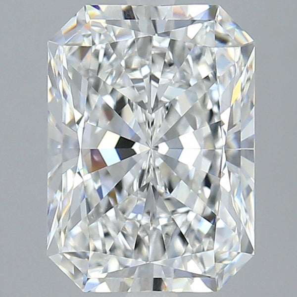 4.01ct RADIANT, F VVS2 — GIA