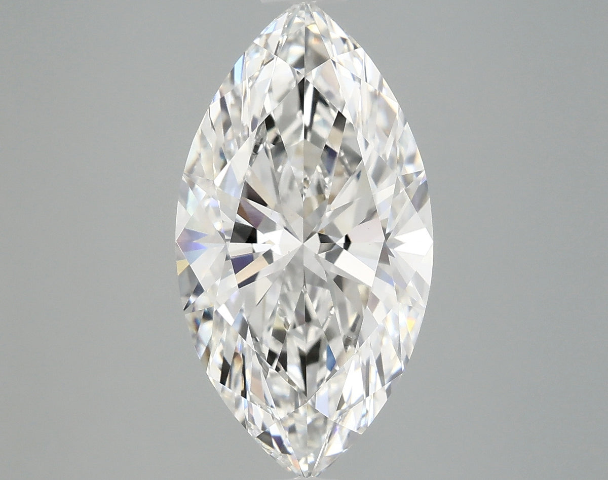 3.81ct Marquise, F VVS2 — IGI