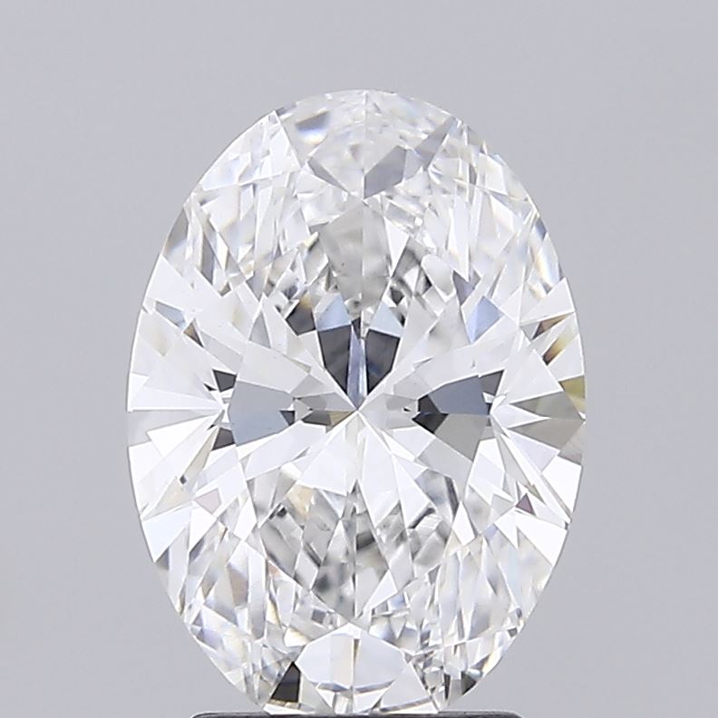 2.9ct Oval, E VVS2 — IGI