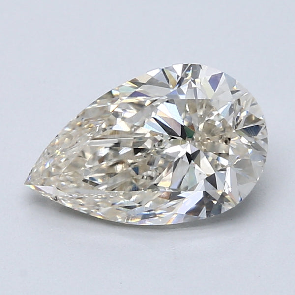 2.01ct Pear Natural Diamond — J SI1, GIA Certified