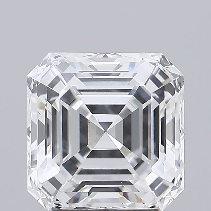 3.11ct Asscher, E VVS2 — IGI