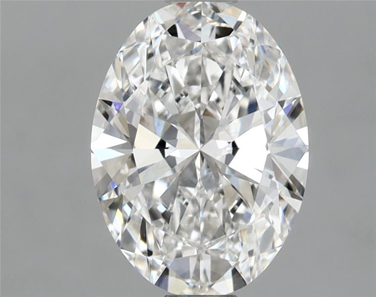 2.07ct Oval, D VS1 — IGI