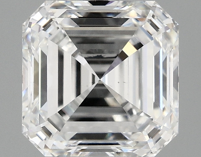 2.06ct Asscher, D VS1 — IGI