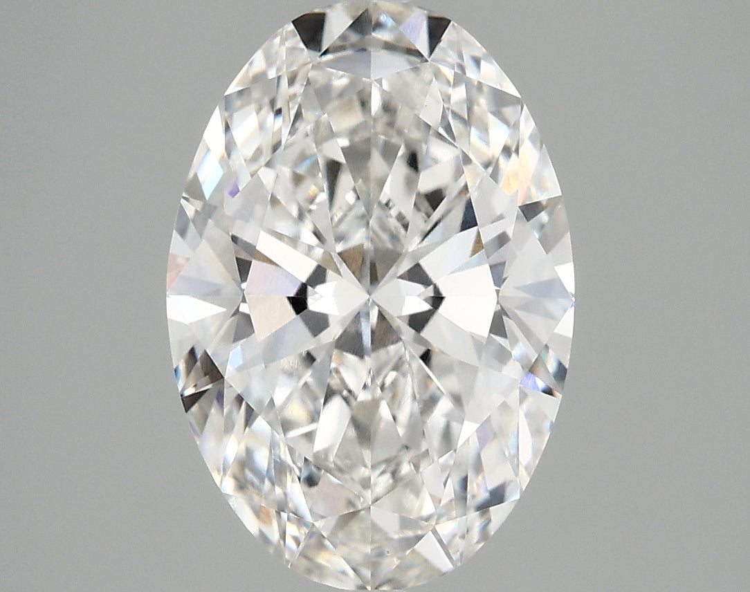 3.47ct Oval, F VVS2 — IGI