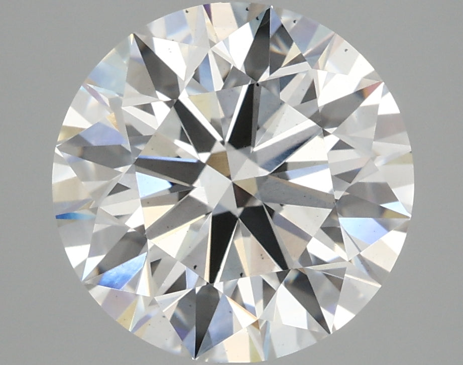 4.64ct Round, F VS2 — IGI