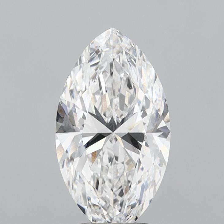 3.0ct Marquise Lab-Grown Diamond — D VVS2, IGI Certified