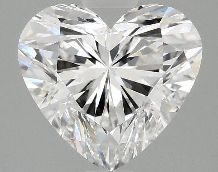 4.09ct Heart, D VS1 — IGI