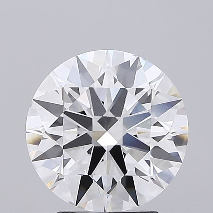 2.83ct Round, F VVS2 — IGI