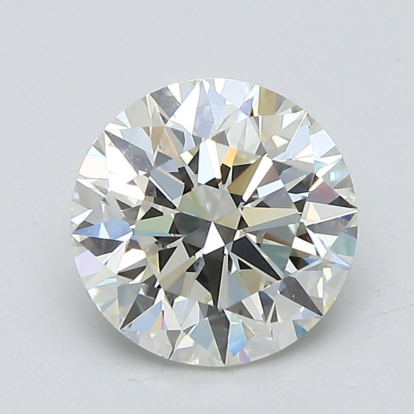 2.02ct Round Natural Diamond — J VS2, GIA Certified