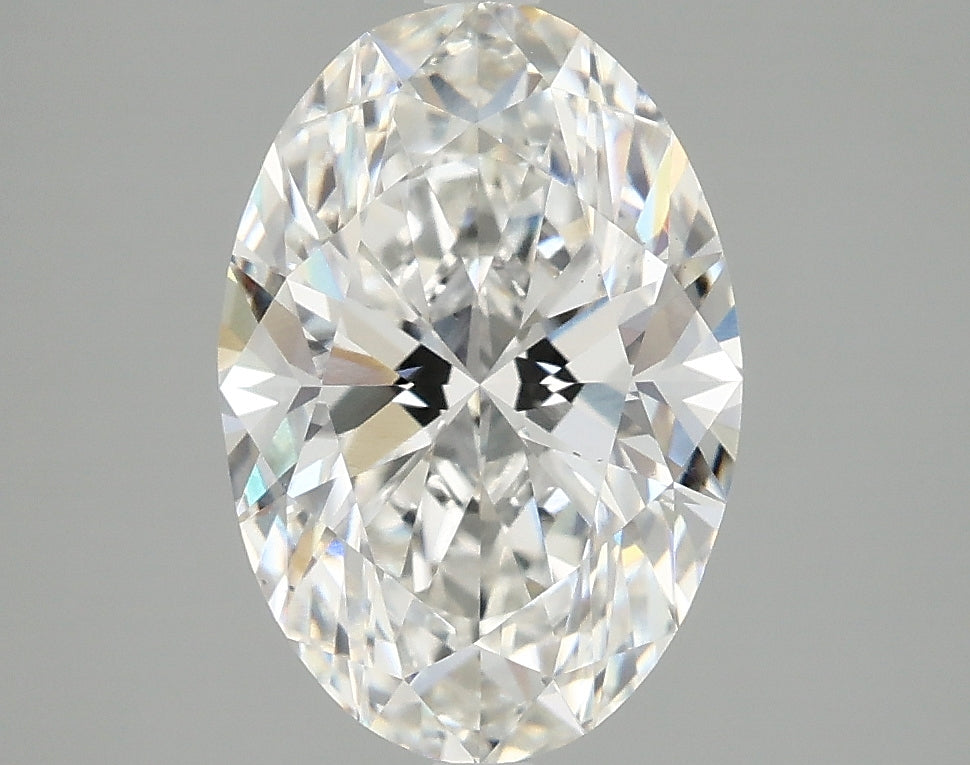 2.76ct Oval, F VS2 — IGI