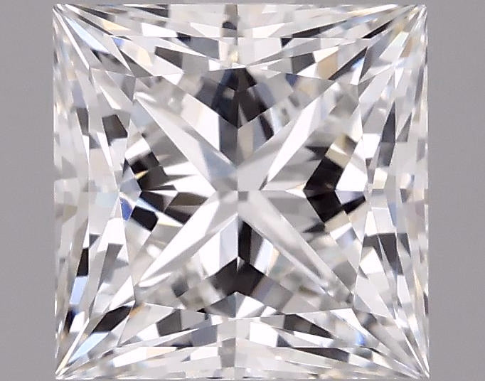 2.89ct Princess, F VS2 — IGI