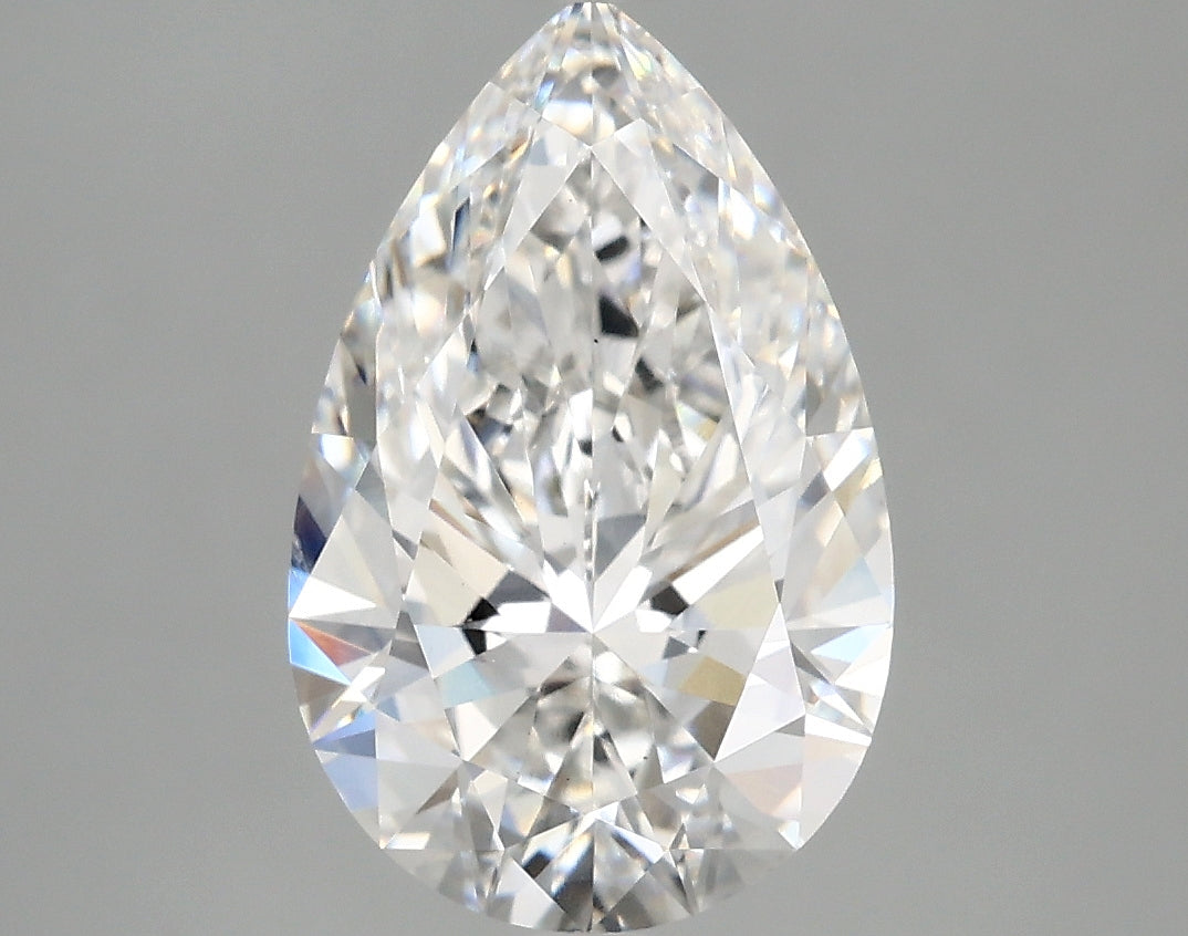 3.09ct Pear Lab-Grown Diamond — E VS2, IGI Certified