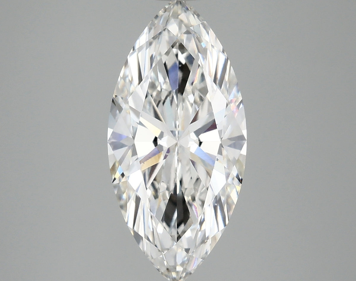 3.03ct Marquise, F VS2 — IGI
