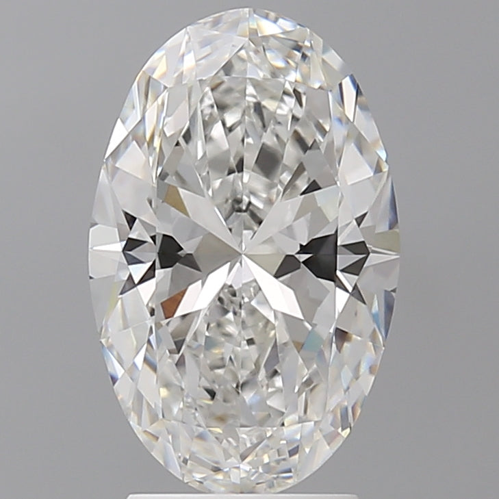 3.1ct Oval Lab-Grown Diamond — E VVS2, IGI Certified