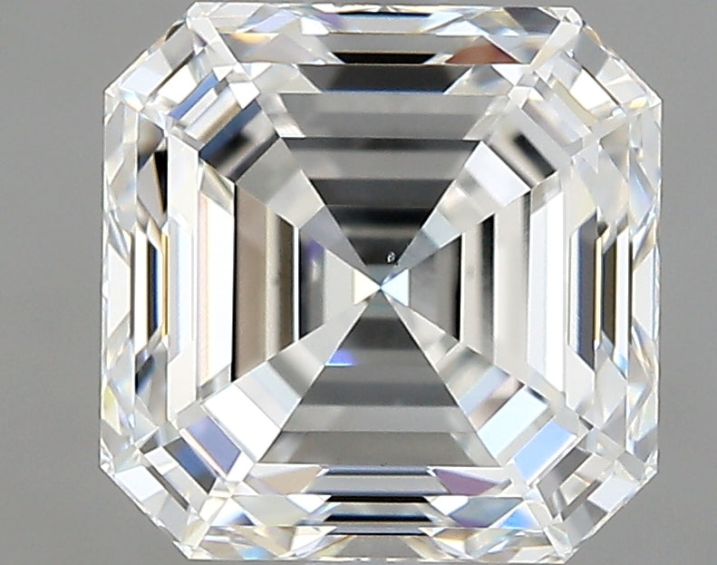 2.02ct Asscher Natural Diamond — D VS2, GIA Certified
