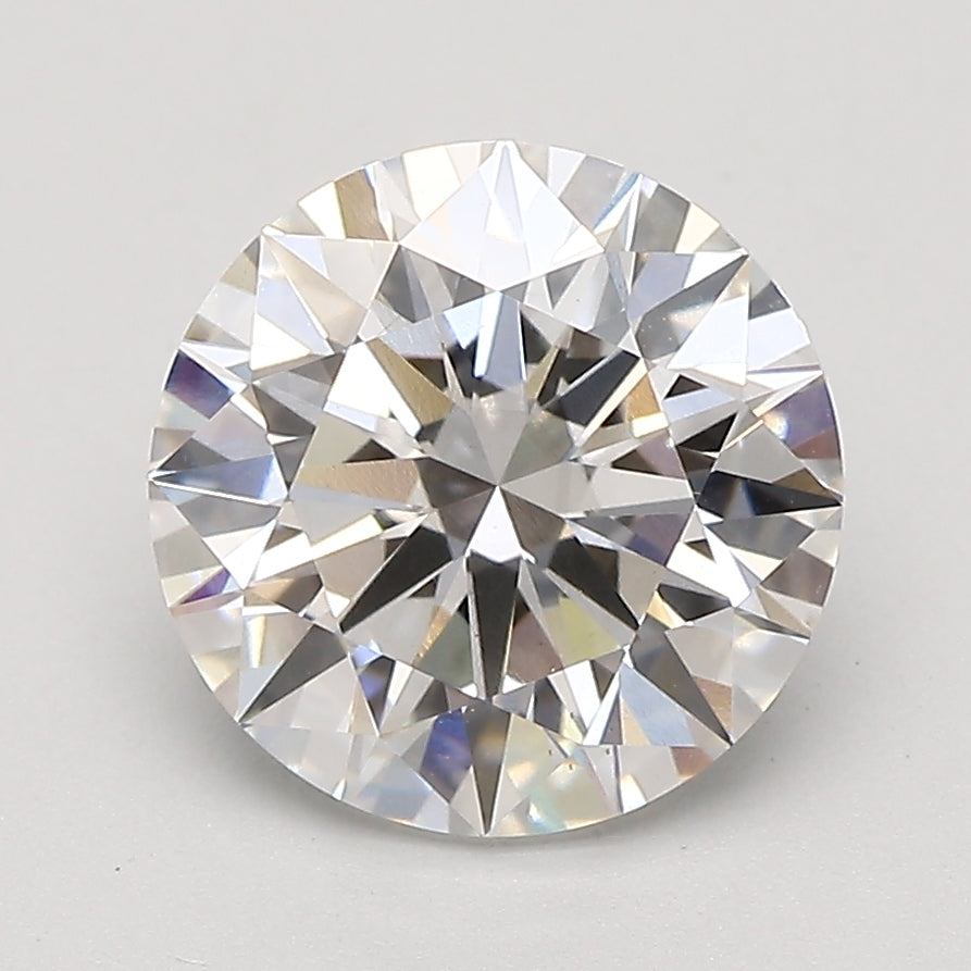 2.7ct Round Lab-Grown Diamond — E VS2, IGI Certified