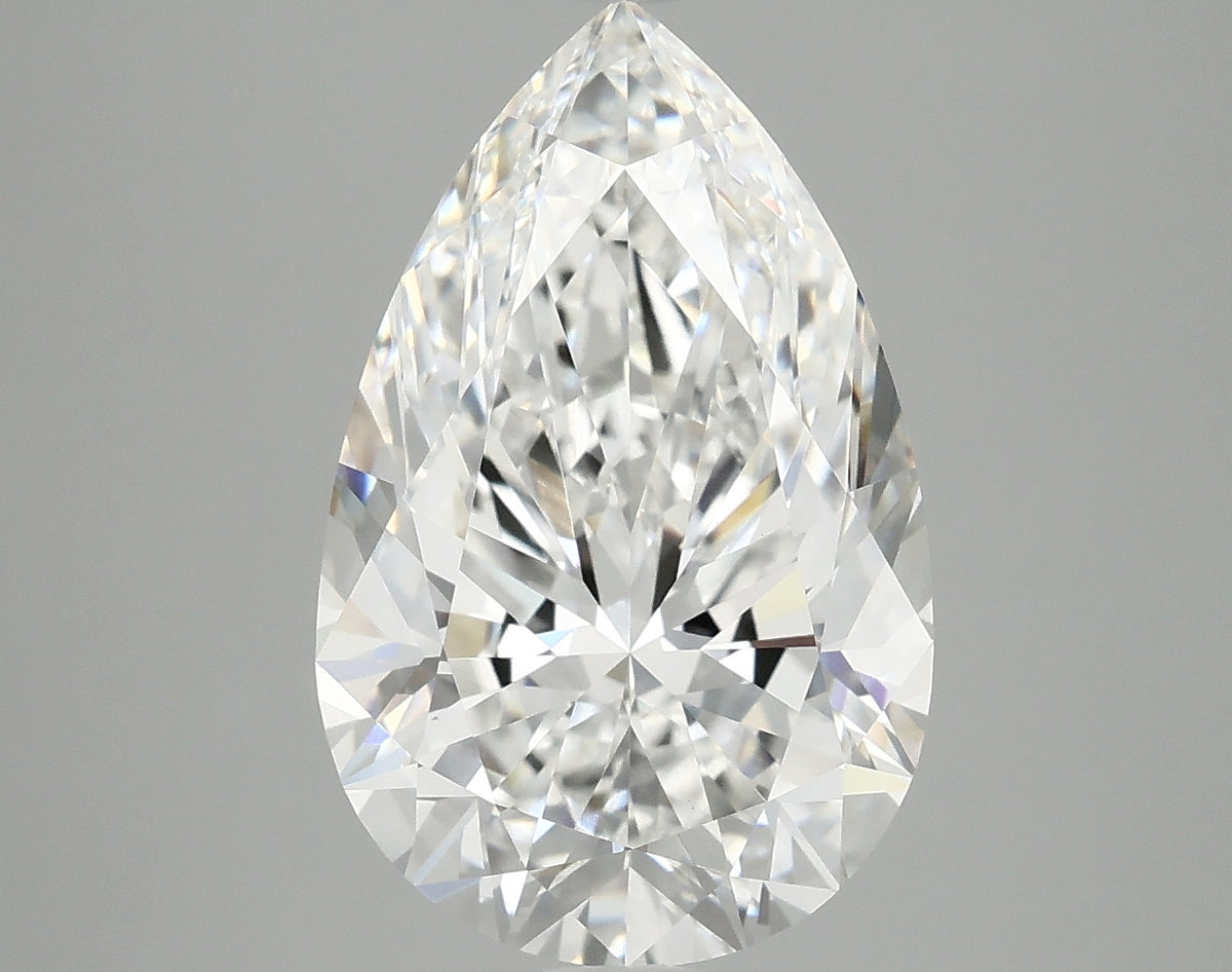 4.55ct Pear, E VVS2 — IGI